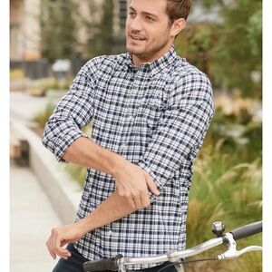 Pendleton “Evergreen” Stretch Merino Classic Gray Checkered Men's Shirt